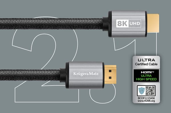 HDMI-kaapeli Kruger&Matz 8K, 300 cm