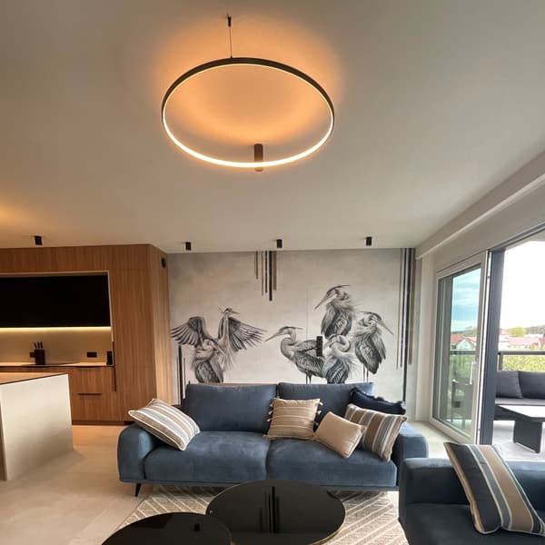 RING LED FOUNDATION SORT LYS PRESTIGE LP-909/1C L BK CCT