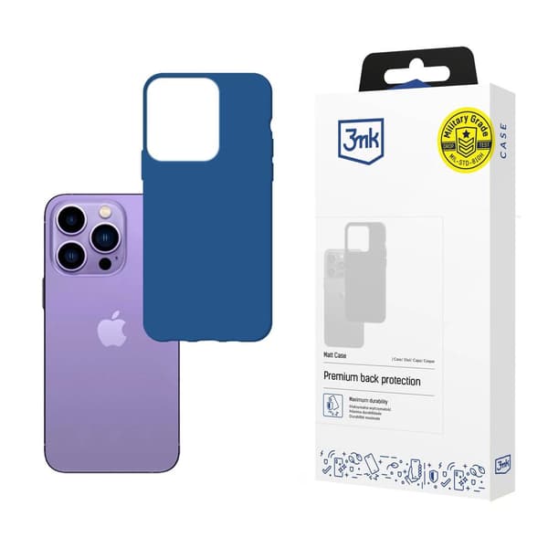 Apple iPhone 14 Pro Max matt skal blått