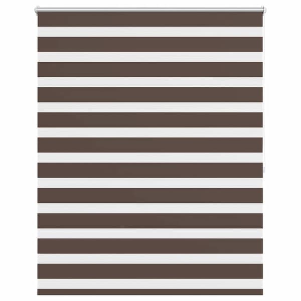Rullgardin Zebra 120 x 175 cm Kaffe