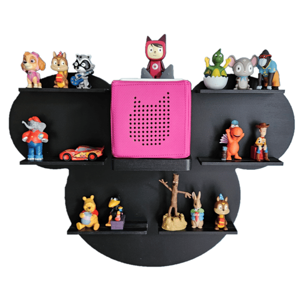 Toniebox lydbogsdisplay - Mus - sort