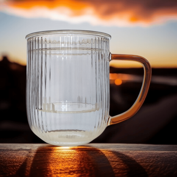 GLAS TERMOKOP 0,4L GLASINFUSION TIL BRYGNING AF TE OG URTER