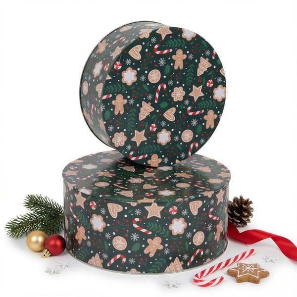 JULPLÅD 2 ST FÖR KAKOR, PEPPARKAKA, GODIS, STÄVER 20 cm