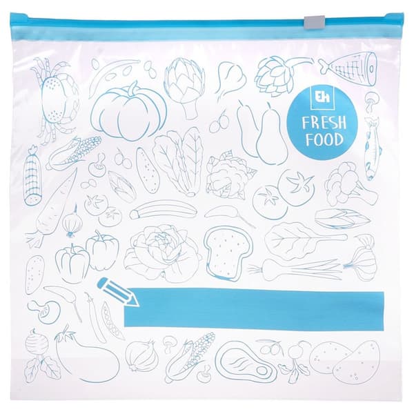 Ziplock-påsar för mat 3 l 10 st.