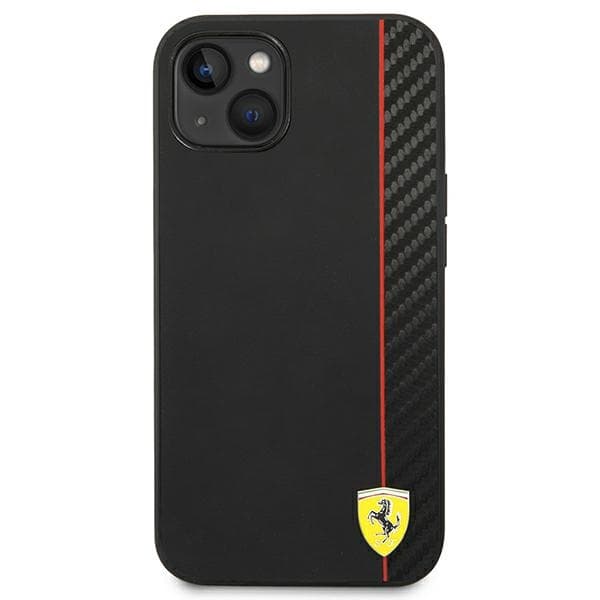 Ferrari Carbon - iPhone 14 Plus-skal (svart)