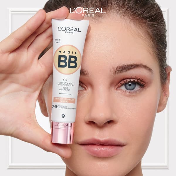 L'Oréal Magic Face Cream BB 02 Light SPF20 Med E- og B5-vitamin 30 ml