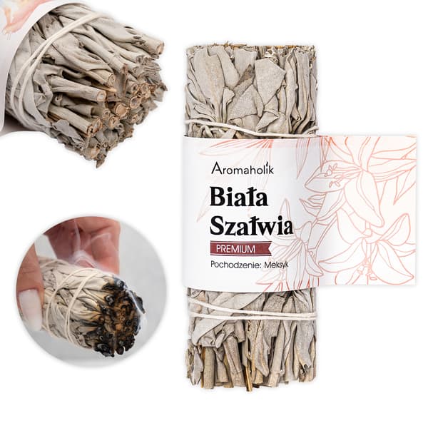 HVID SALVIE - NATURLIG RØGELSE STOR BUNDLE