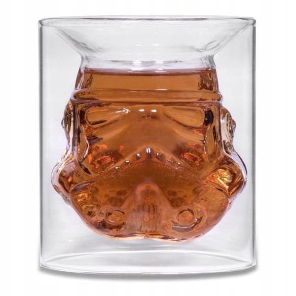 Stormtrooper Glas 150ml Star Wars Tyk Hjelmformet Glas