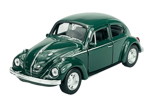 Welly VW Volkswagen Beetle katolla vihreä 1:34 42343