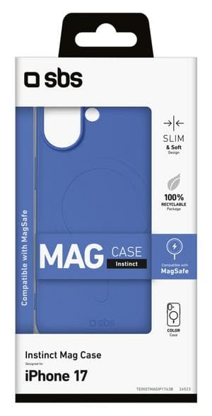 SBS Instinct Mag-etui til iPhone 17 TEINSTMAGIP1763B Blå