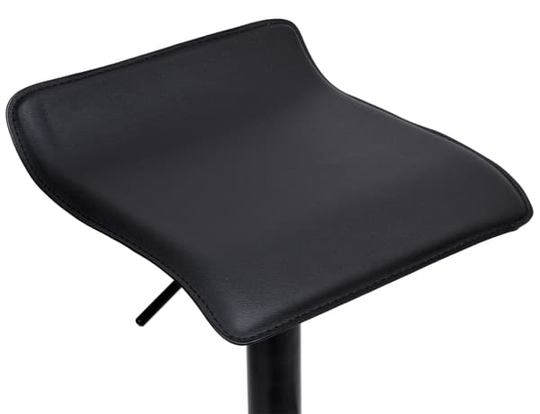 PORTI BLACK barstol svart