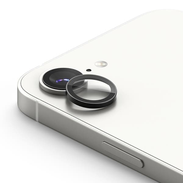 RINGKE KAMERAN RUUNUSSUOJA 2 KPL IPHONE 16E MUSTA