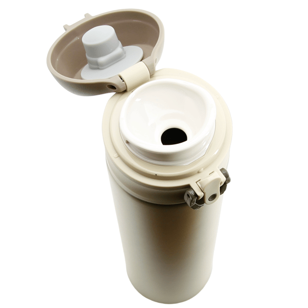 Termokrus i stål, 450 ml, til kaffe, te og vand