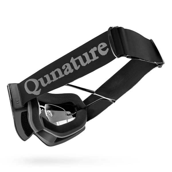 Qunature Black kehyksettömät laskettelulasit - musta