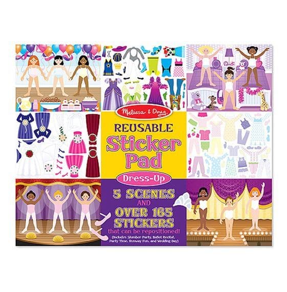 Genanvendelige MODA-klistermærker, Melissa og Doug