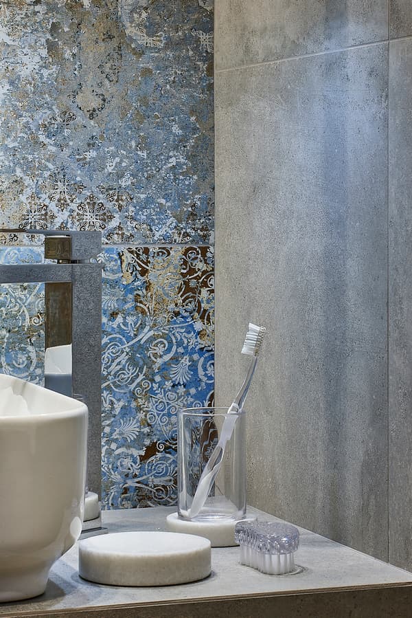 Q-BATH PREMIUM DECOR 1530 badrumsmugg vit marmor + glas