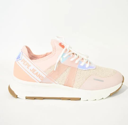 Pepe jeans pink snøresko til kvinder 41 AWE