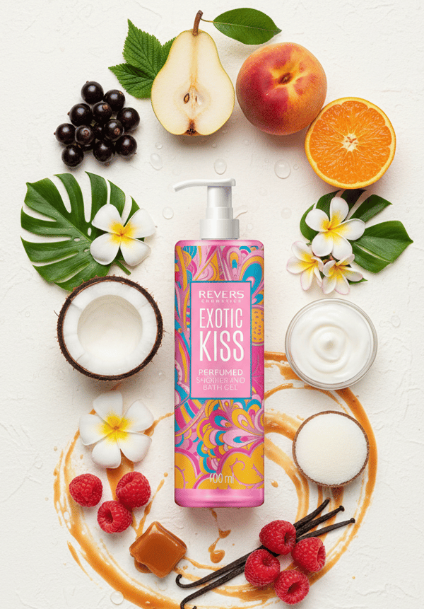 REVERS Exotic Kiss bade- og brusegel 400 ml