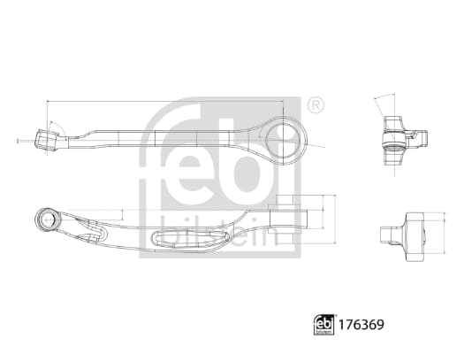 SVINGARM 176369 FEBI