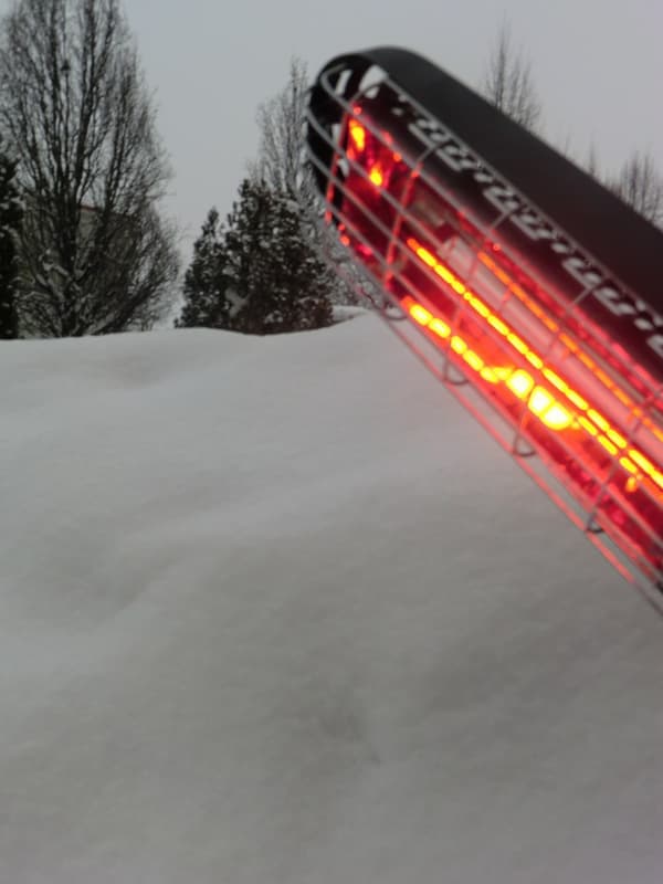 Lucciola 1200W 797 Kompakt infraröd värmare