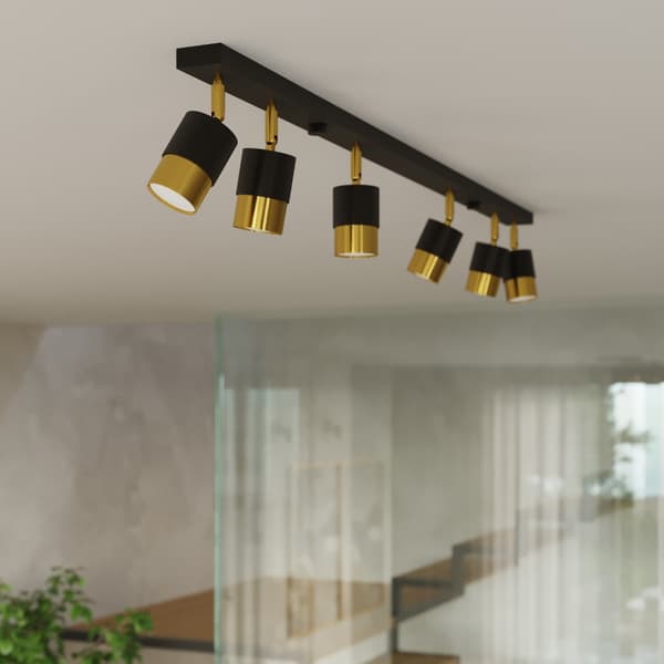 LOFTSLAMPE RANIX 6 GU10 SORT LUMILO 10.163.73