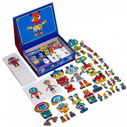 MAGNETISK SPELROBOTAR UTBILDNINGSKIT KORT MAGNETBRÄDA ROTER KAFER