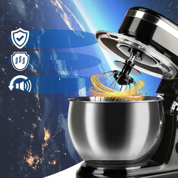 ADM 700W planetarisk mixer med 3L skål i rustfrit stål