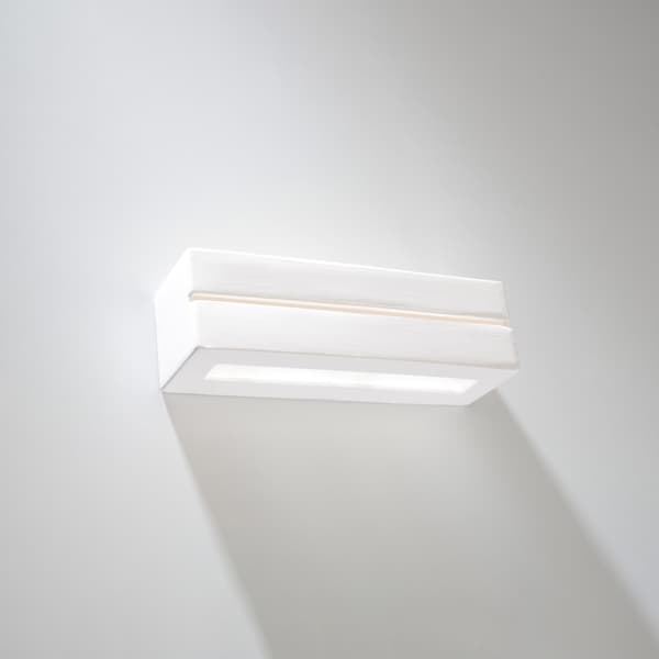 CORDIS VÄGGLAMPA 1 E27 VIT LUMILO 02.123.31