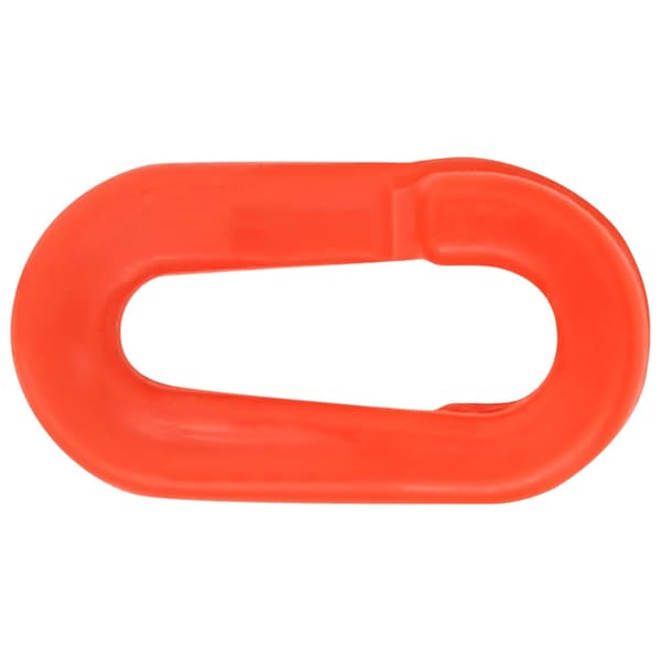 vidaXL Trafikpollare, 10 st, med kätting, 75 cm, PE