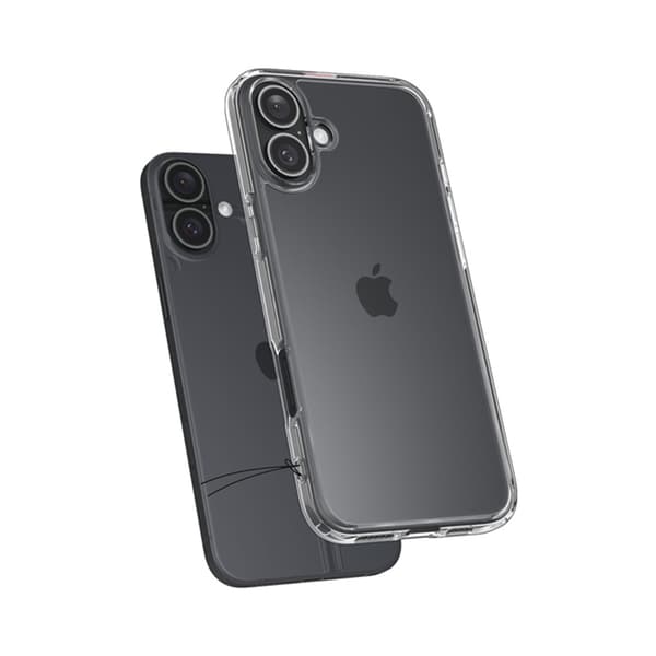 Spigen Ultra Hybrid - Etui til iPhone 16 (Klar)