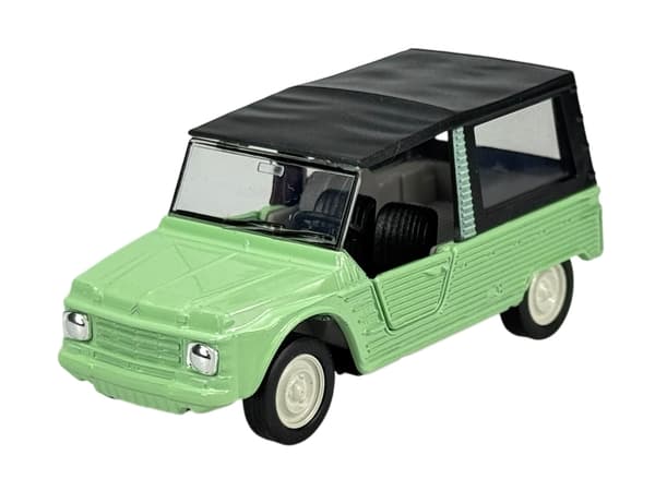 Welly VANHA timer 1968 Citroen Mehari katolla vihreä 1:34 43792
