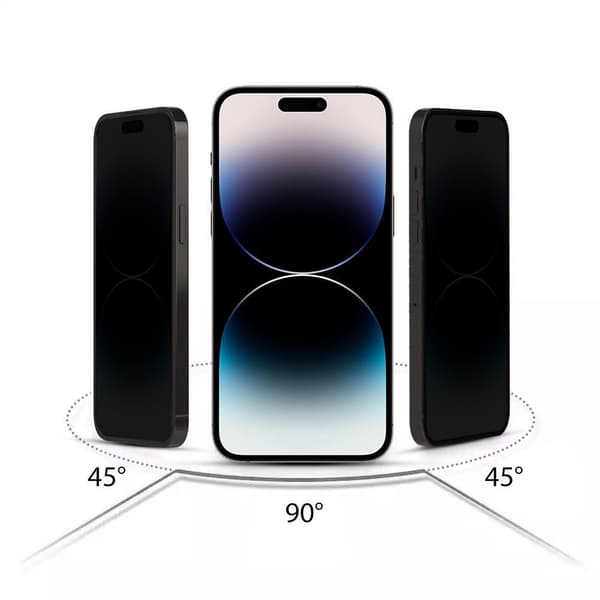 HOFI ANTI SPY LASIT PRO+ IPHONE 15 PRO MAX TIETOSUOJA