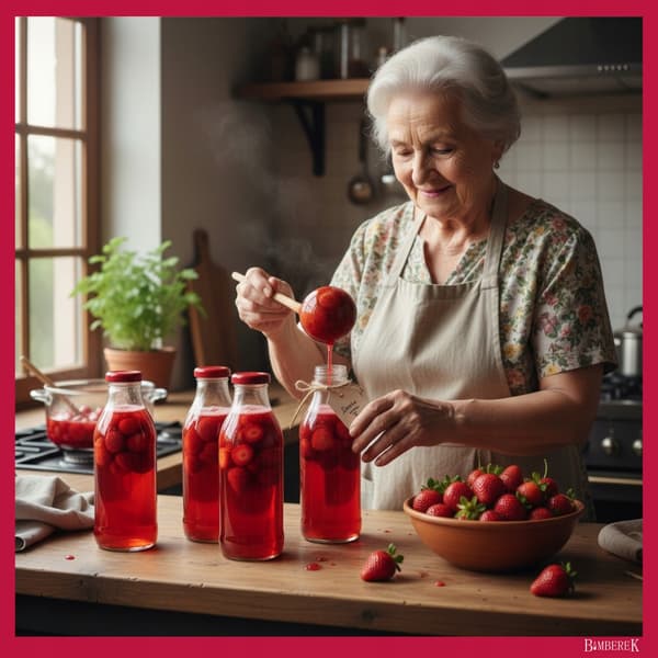 10x KUBUŚ Juiceflaskor 500ml Glasjuiceflaska + Lock Ø43 0,5l