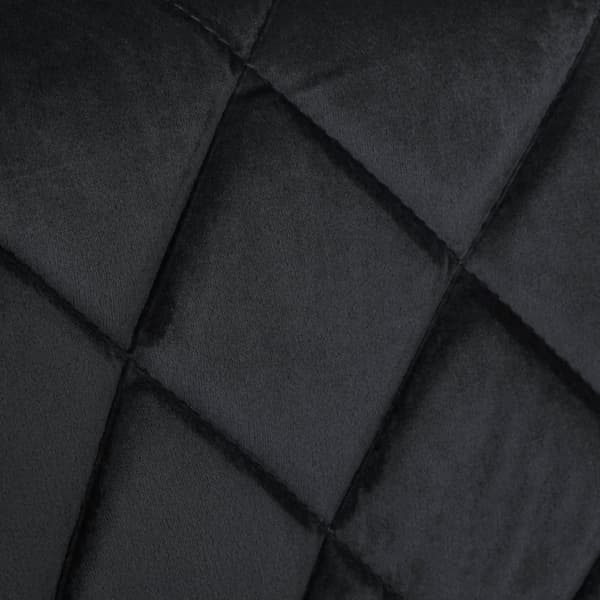 Cydro Black barstol, svart sammet