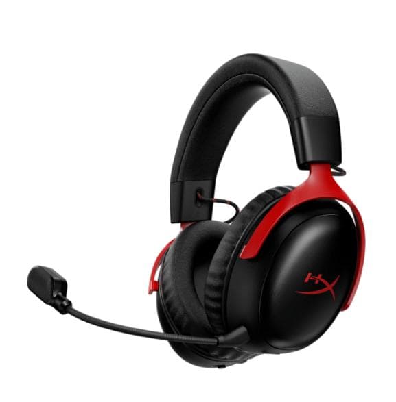 HYPERX Cloud III S Langattomat Kuulokkeet Musta ja Punainen
