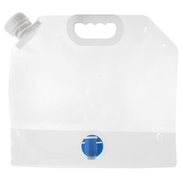 Foldbar vandtank med tap 4,8 l