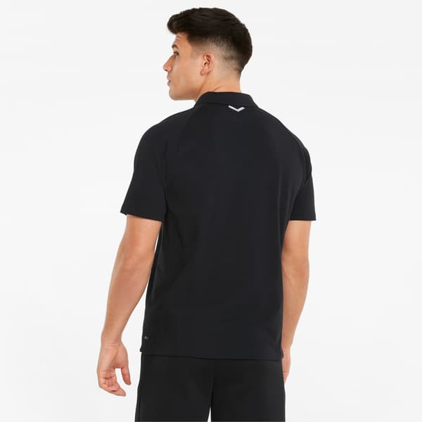 Puma Teamfinal Casuals Herre Poloshirt Sort 65738403 R S