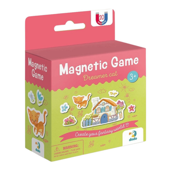 Magnetiskt spel Kitty Dreamer 20 bitar färgglada magneter