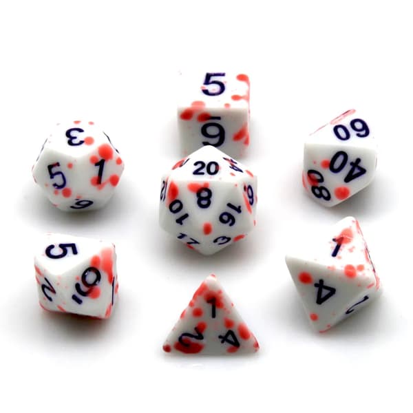 Old Wounds RPG -noppasarja, 7 noppaa