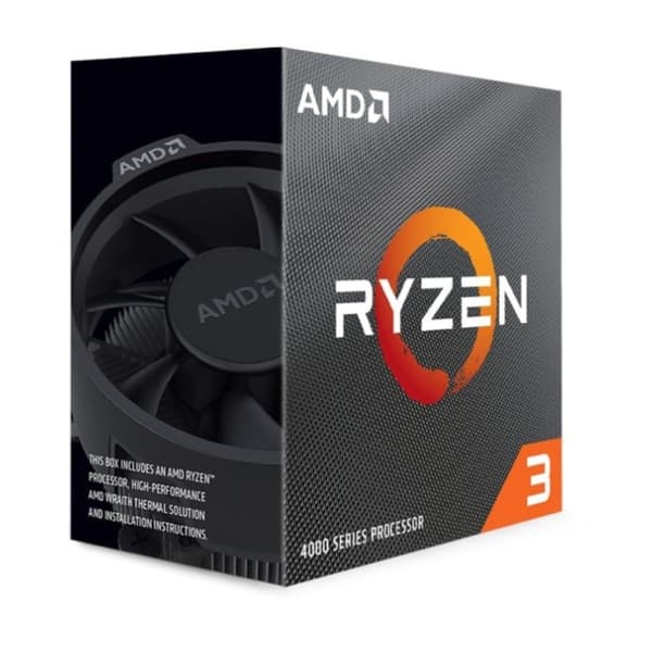 AMD Ryzen 3 4100 BOX -prosessori, 4 ydintä, 3,8 GHz, Socket AM4