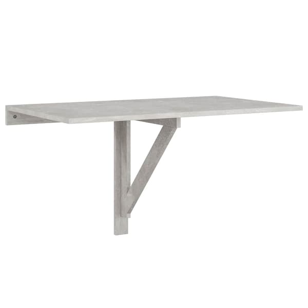 vidaXL foldbart sofabord betongrå 100x60x56 cm