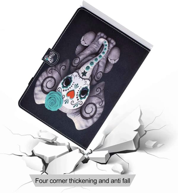 ETUI TIL SAMSUNG GALAXY TAB A7 10.4" HÅRDT ETUI MED FLAP ELEFANT
