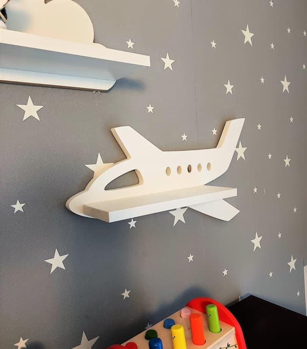 Prestige Plane Hylde - Hvid