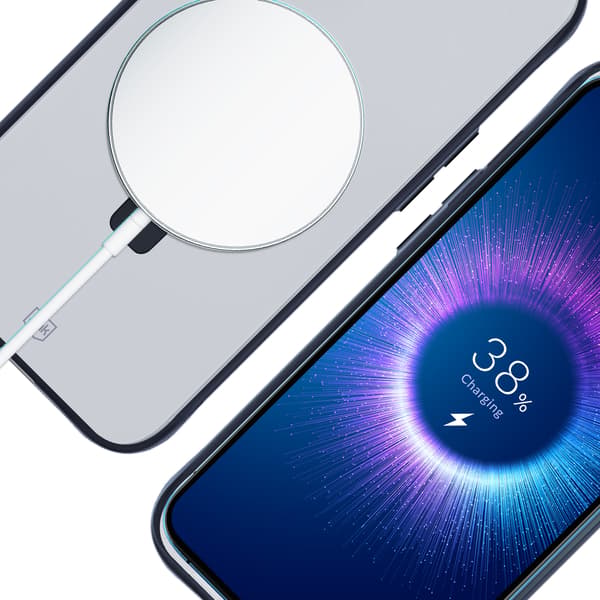 Apple iPhone 16 - 3mk Smoke-skal Mag&Stativ