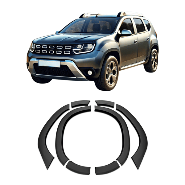 Skärmbreddare - Hjulhusbreddare för Dacia Duster 2018-2024