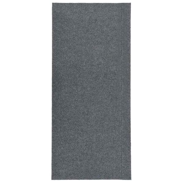 vidaXL Likaa imevä matto 100x250 cm harmaa
