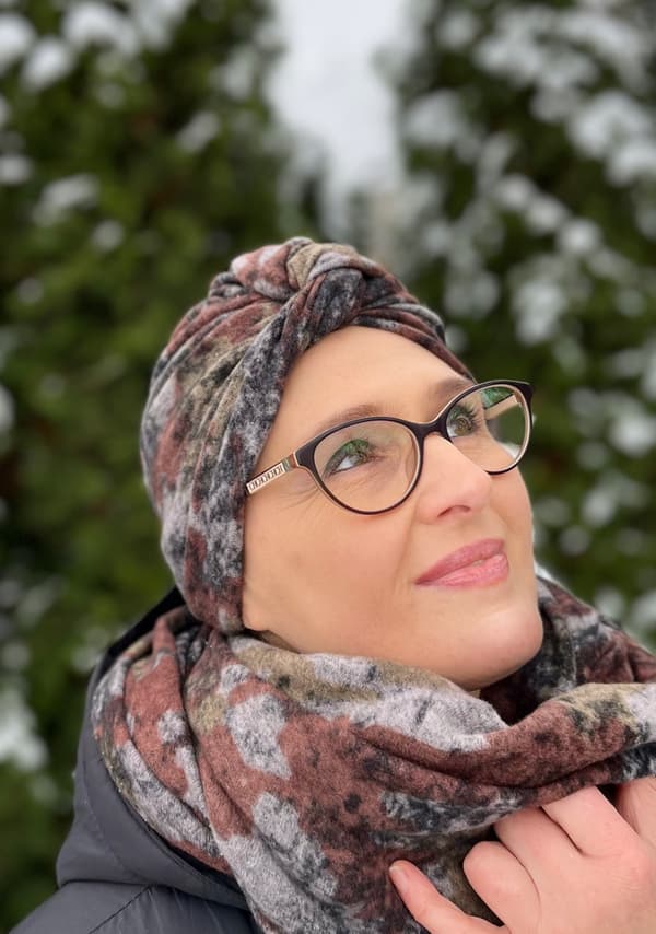 Turban Flora wek-281 efter kemoterapi EVA DESIGN
