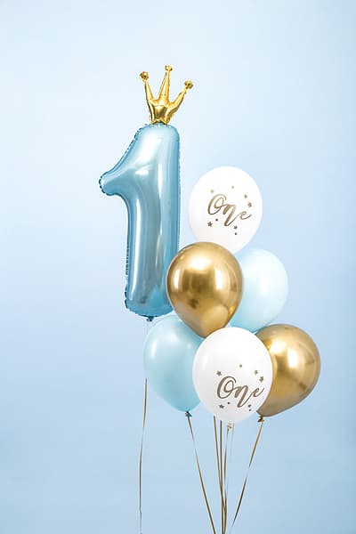 Ballonger 30 cm, En, 5 st.