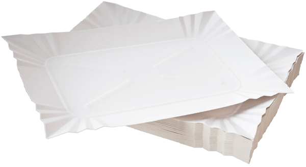 Vitt pappersfack 14x25cm 100 st.