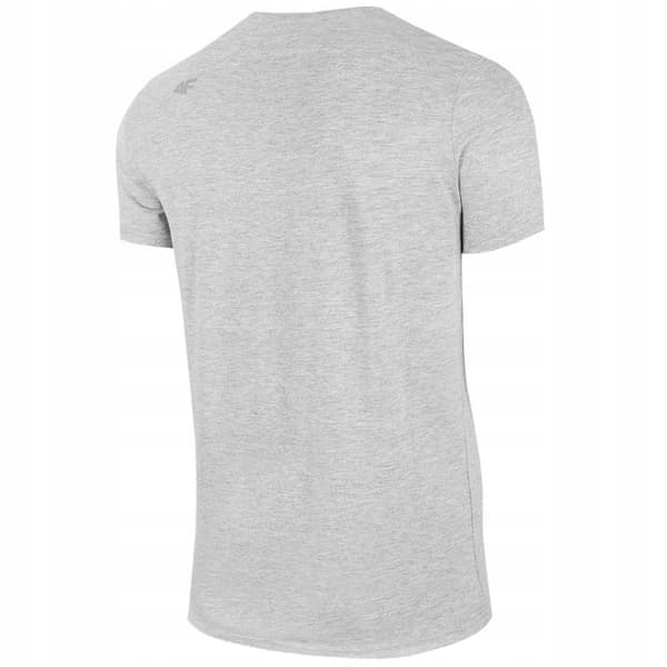 Herr-T-shirt4F M536 cool ljusgrå M